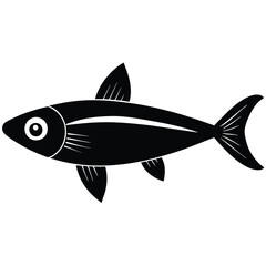 Powerful Barracuda Fish Illustration

