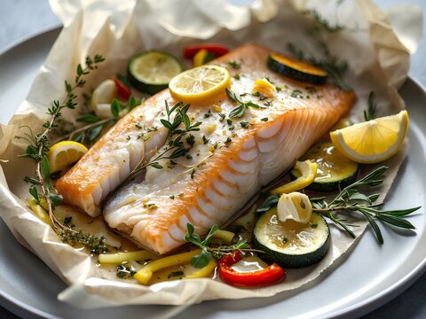 Savor the Perfect Pompano en Papillote: A Flavorful and Easy-to-Make American Dish that Elevates Simple Fish into an Exquisite, Aromatic Culinary Experience in a Parchment Packet!