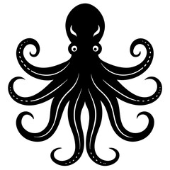 Download Octopus Silhouette Vector High-Resolution & Easy to Use.