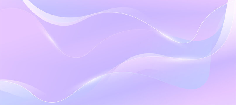 Minimalist abstract bright periwinkle purple background , light white with pink curve background for presentation branding or business template