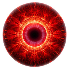 Amazing crimson oculus of truth