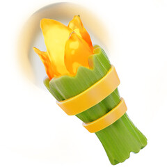 Torch 3d render icon