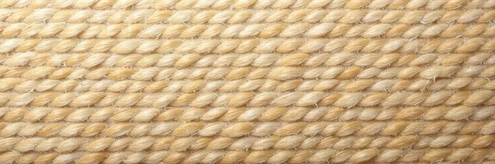 Creamy beige jute hessian, woven texture Close-up detail , burlap, rural