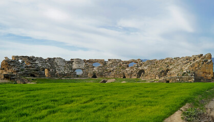 L'area archeologica di Chemtou,con i resti dell'antica città Romana e le miniere di estrazione...