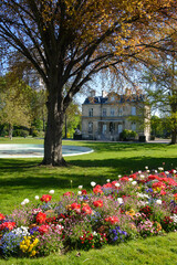 Parc, Mairie, chateau, Choisy le Roi, Val de Marne, France