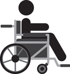 wheelchair, assistance transport icon symbol, accessbility  icon