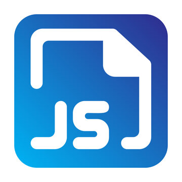 Js file type solid gradien icon