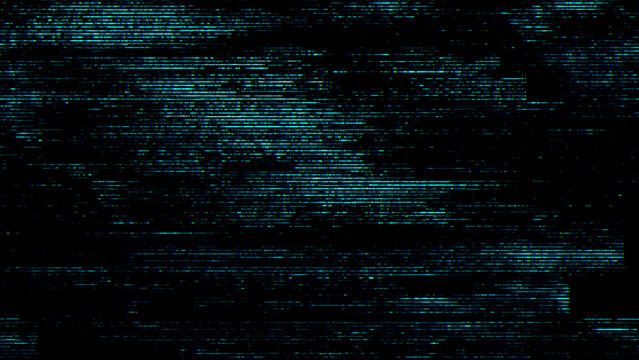 Glitch noise static television VFX. Visual video effects stripes background, CRT tv screen no signal glitch effect