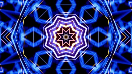 Kaleidoscope video background for VJ