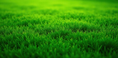Obraz premium Close-up, lush green fairway texture Stripes visible , grass, outdoor, seamless texture
