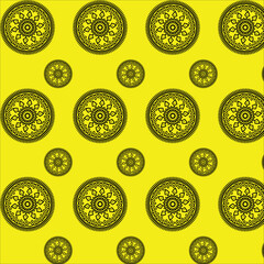 seamless background with circles