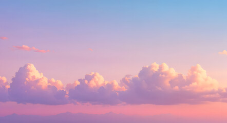 Fototapeta premium sunset in the sky