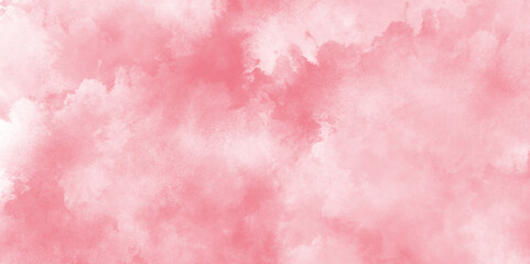 Old red pink grunge dark background texture, colorful smoke on dark background watercolor texture, vintage pink grunge powder explosion with bright colors isolated black background.