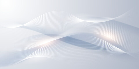 white abstract background modern vector illustration