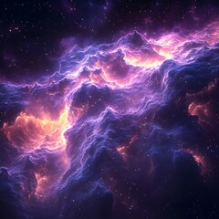 Cosmic landscape of beautiful nebulae galaxies and cosmic phenomena