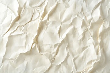 Obraz premium Crumpled paper texture creates an interesting background for various artistic and design projects