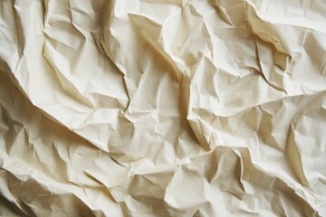 Crumpled paper texture as a versatile background for design projects and creative endeavors