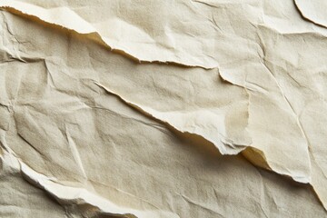 Crumpled paper texture provides an interesting background for creative projects and artistic expressions