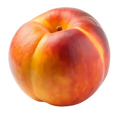 Fototapeta premium Juicy Nectarine: Fresh Fruit Image isolated on transparent background