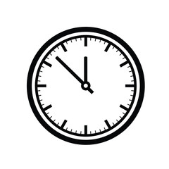 clock isolated on white