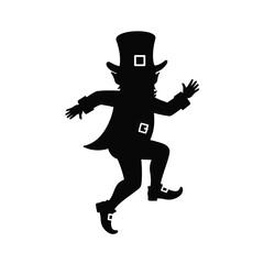 vector illustration of a cartoon zombie