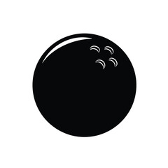 black and white ball