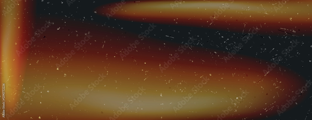 Poster abstract background with a dark orange and black gradient. the background features a textured, speck