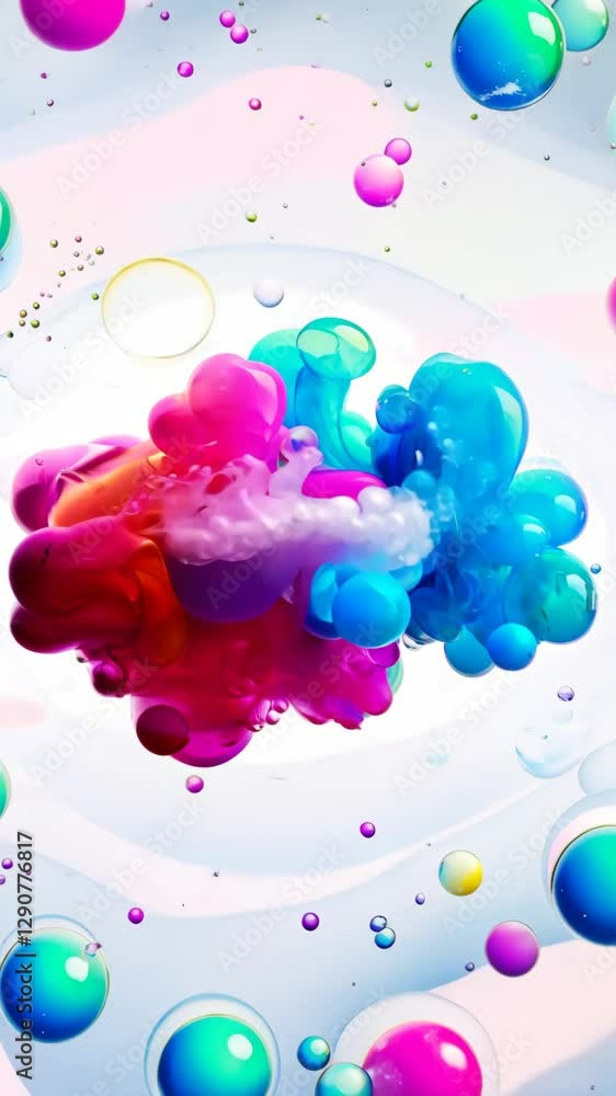 Poster A colorful background with the words extra bonus written in red. The background is filled with a lot of different colors and shapes