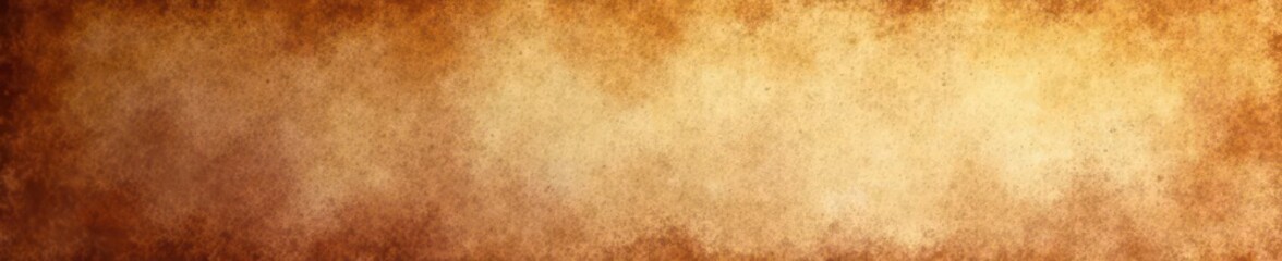 Fototapeta premium Aged parchment, dark brown watercolor wash, textured , dark, overlay