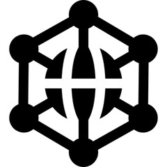 Minimalist worldwide glyph icon in a monochrome vector style. This simple design symbolizes global connectivity, international reach, and worldwide communication, making it ideal for business, travel,