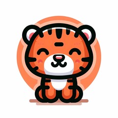 tiger cartoon character