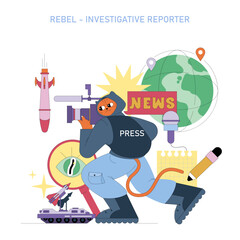 12 Archetypes. Flat Vector Illustration