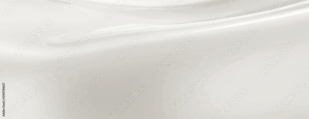 Poster abstract white background, background with smooth texture. white color background with flowing, wavy
