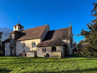 Fototapeta premium old church in the village