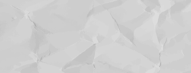 Obraz premium Crumpled paper background with a textured, gray background. The gray color and paper texture create a subtle, artistic effect. Minimal crumple paper texture vector background
