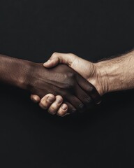Collaboration and unity global context dark background close-up community concept