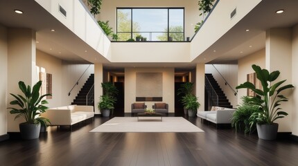 duplex floor hotel illustration