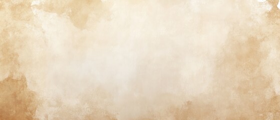 Naklejka premium Vintage paper texture background with soft warm tones, ideal for creative projects, invitations, and scrapbooking designs. Distressed parchment backdrop.