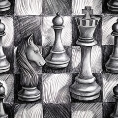 beautiful seamless pattern