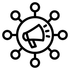 Viral Marketing Icon