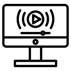 Streaming Icon