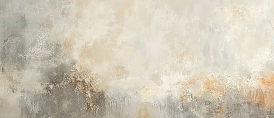 Abstract canvas texture with muted colors, soft hues of gray, beige, and rust. Neutral background for art, design, or creative projects.