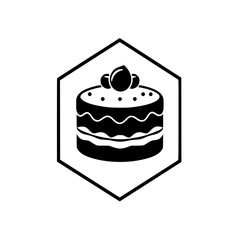 Symbol. Vector illustration of the cake.
Keywords cake in it.