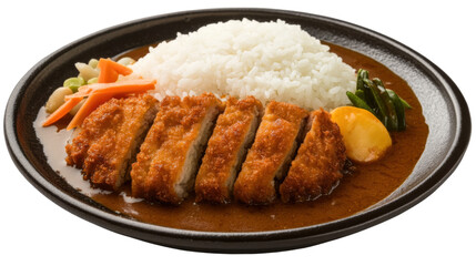 fried pork chops with rice