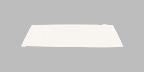 White carpet doodle vector