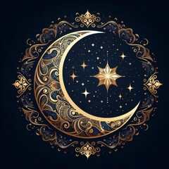 Ramadan mubarak celebration photocard