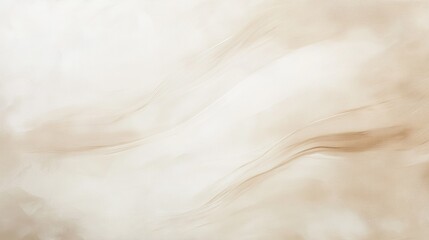 Obraz premium Soft beige abstract background with flowing textures, ideal for creative projects, digital designs, or calming visuals. Smooth gradient for versatile use.