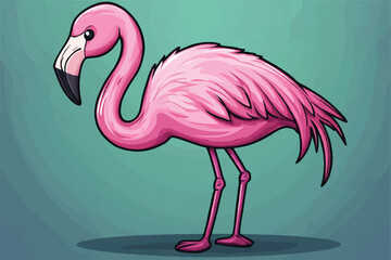 flamingo vector design, awesome flamingo ,high resolution printable flamingo artwork and Flamingo silhouette vector illustration Flamingo silhouette vector Silhouette Art & Illustration