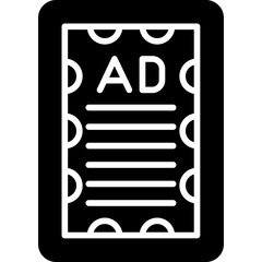 Light Board Ad Icon