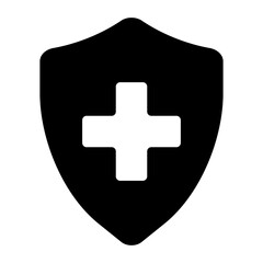 Fototapeta premium PNG Healthcare protection symbol illustration, UI icon on transparent background